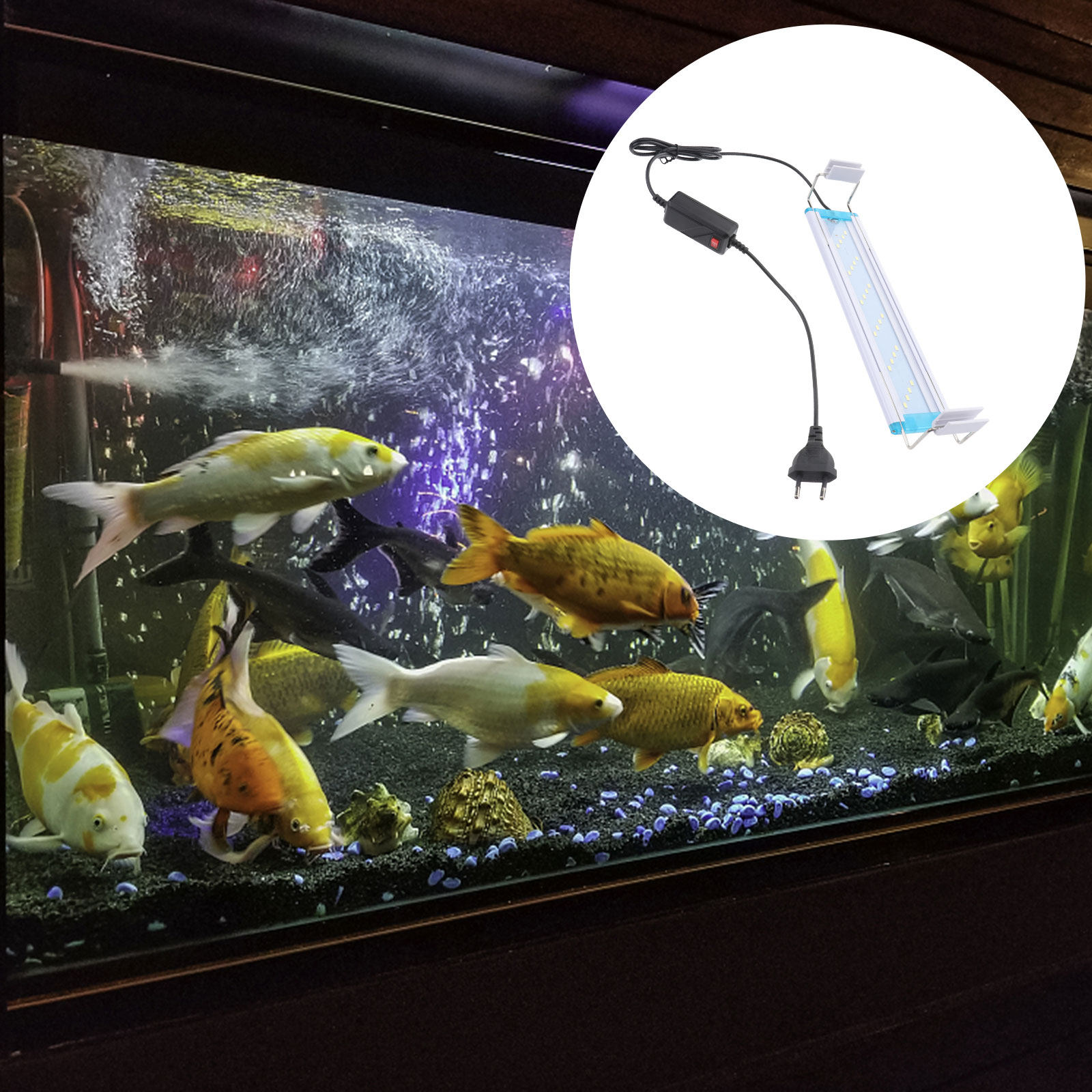 Aquarium Fish Long - 1Pcs Ultra-Thin Fish Tank LED Light