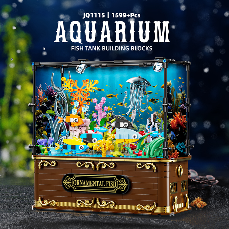 Aquarium Fish Lego - 1599 PCS Dream Aquarium Model Kit