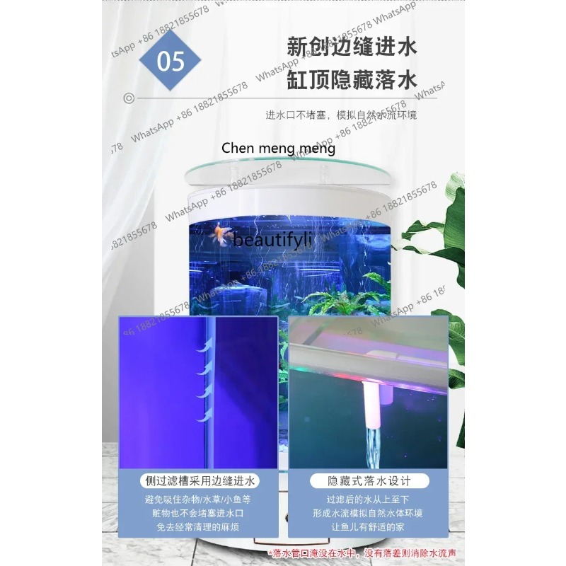 F181 l Fish Tank Living Room C - Aquarium Fish Live ulasan dan harga
