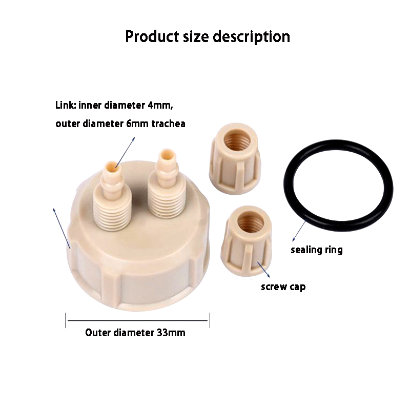 2 Pack Aquarium DIY CO2 Genera - Co2 Diffuser Planted ulasan dan harga