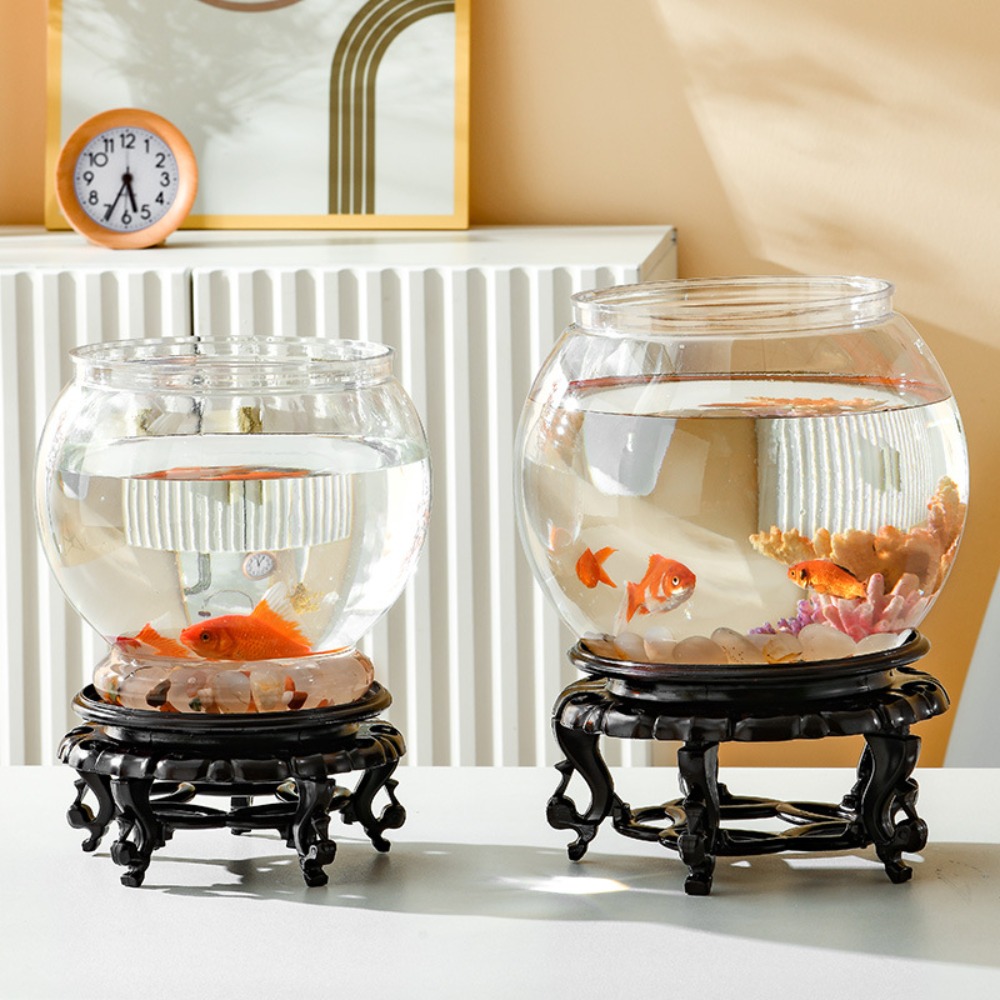 Home Decor Clear Transparent R - Aquarium Fish Live ulasan dan harga