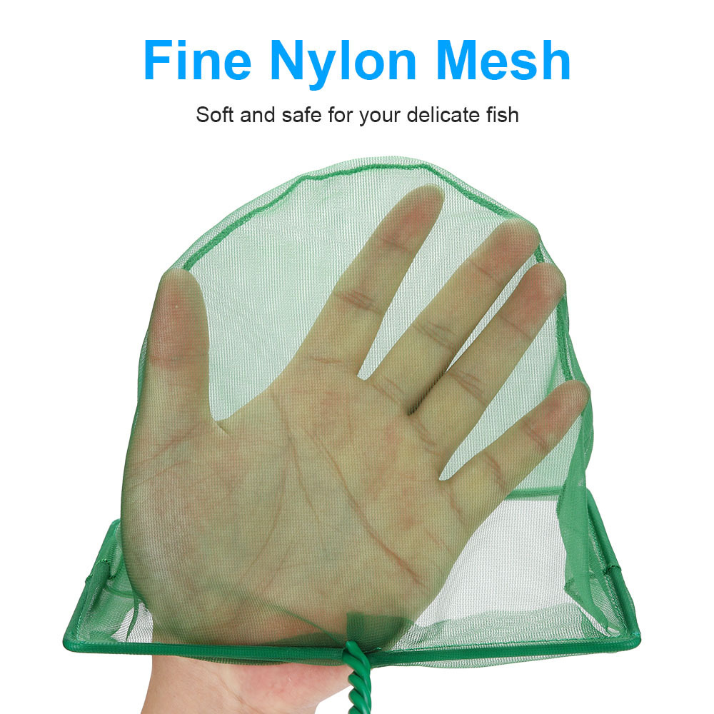 3-10inch Fish Net Long Handle  - Aquarium Fish Long ulasan dan harga