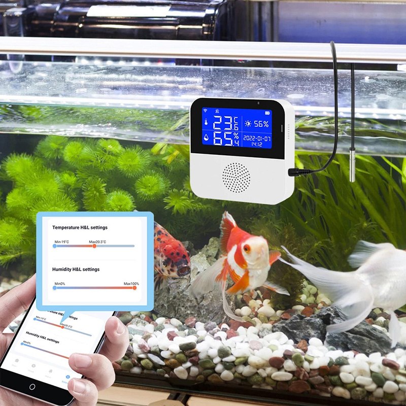 WiFi Tuya Smart Life LED Displ - Aquarium Fish Live ulasan dan harga