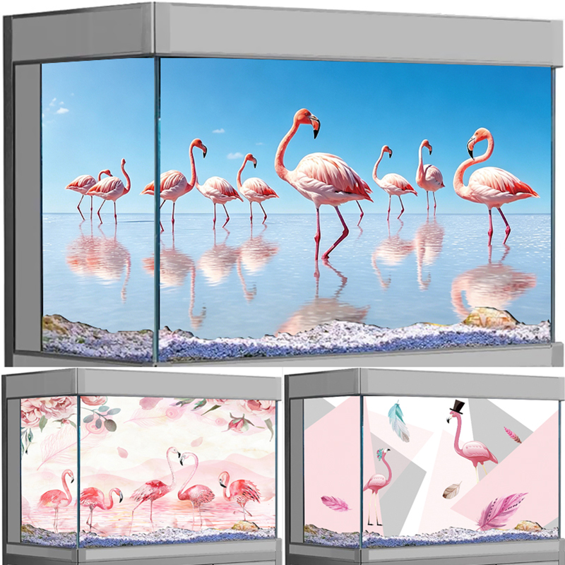 3D Aquarium Background Sticker - Aquarium Fish Wallpaper Hd ulasan dan harga