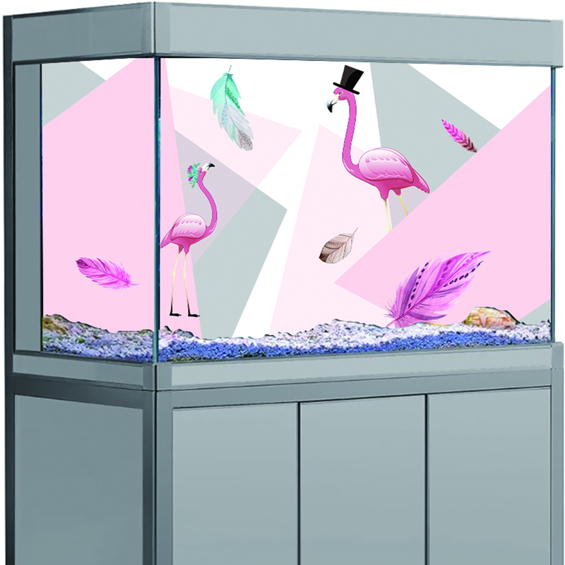 3D Aquarium Background Sticker - Aquarium Fish Wallpaper Hd ulasan dan harga