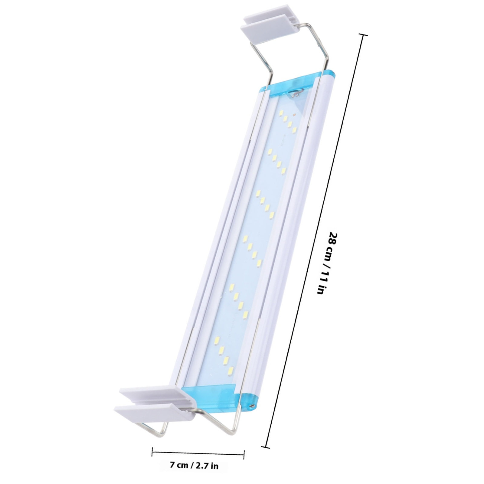 1Pcs Ultra-Thin Fish Tank LED  - Aquarium Fish Long ulasan dan harga