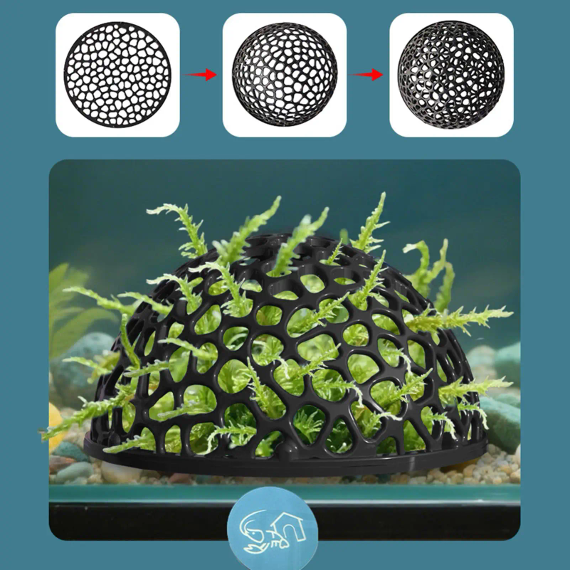 Aquarium shrimp house Cave Min - Aquarium Fish Hiding Spot ulasan dan harga