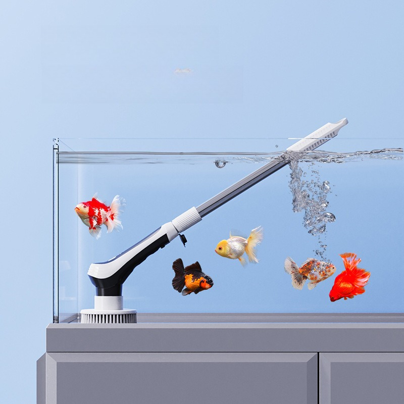 Electric Aquarium Cleaning Bru - Aquarium Fish Long ulasan dan harga