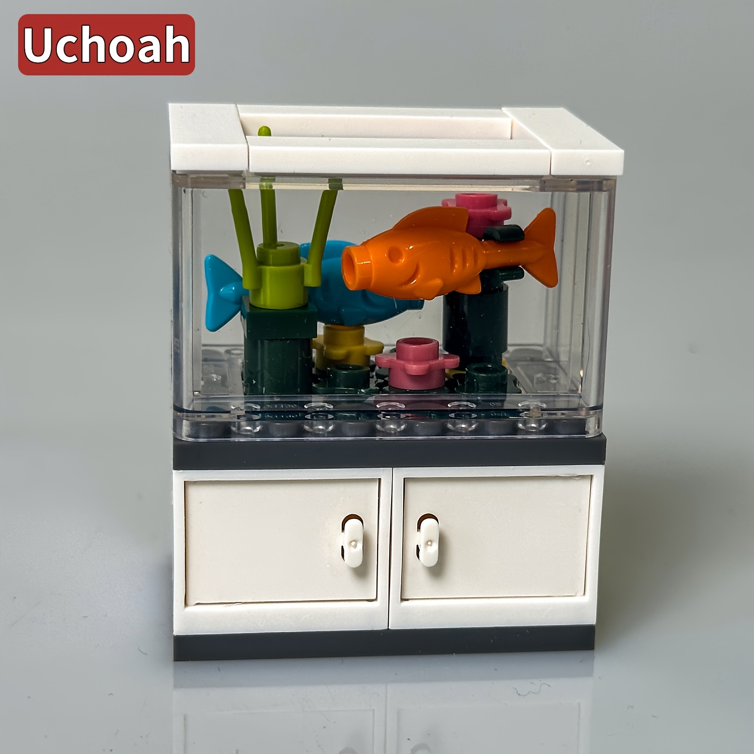 Creative Fish Tank Building Bl - Aquarium Fish Lego ulasan dan harga