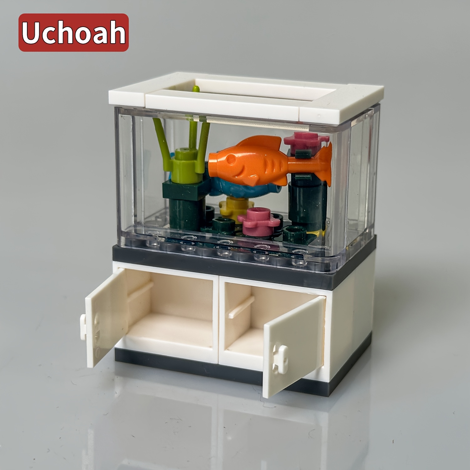 Creative Fish Tank Building Bl - Aquarium Fish Lego ulasan dan harga