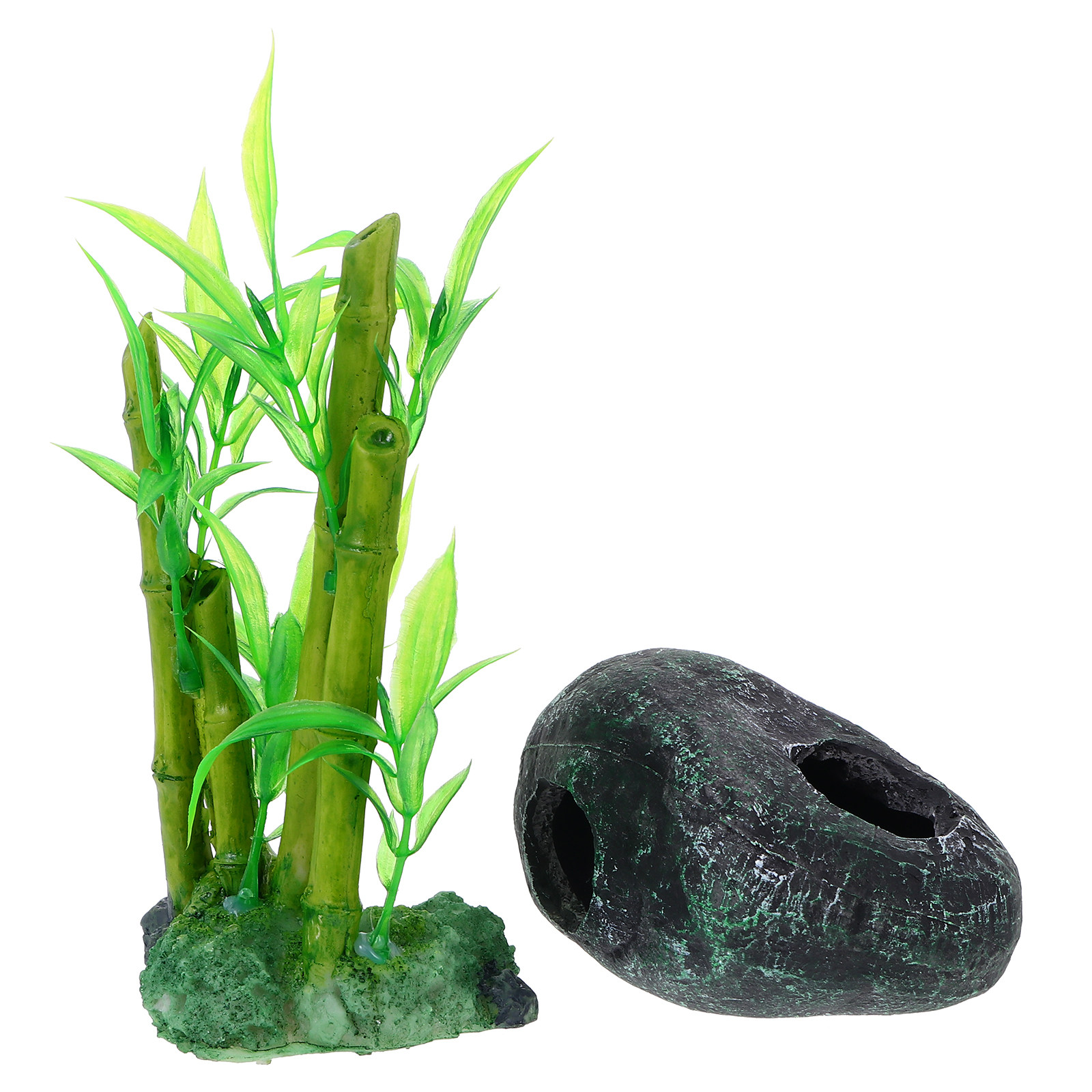 1Set Resin Craft Aquarium Orna - Aquarium Fish Hiding Spot ulasan dan harga