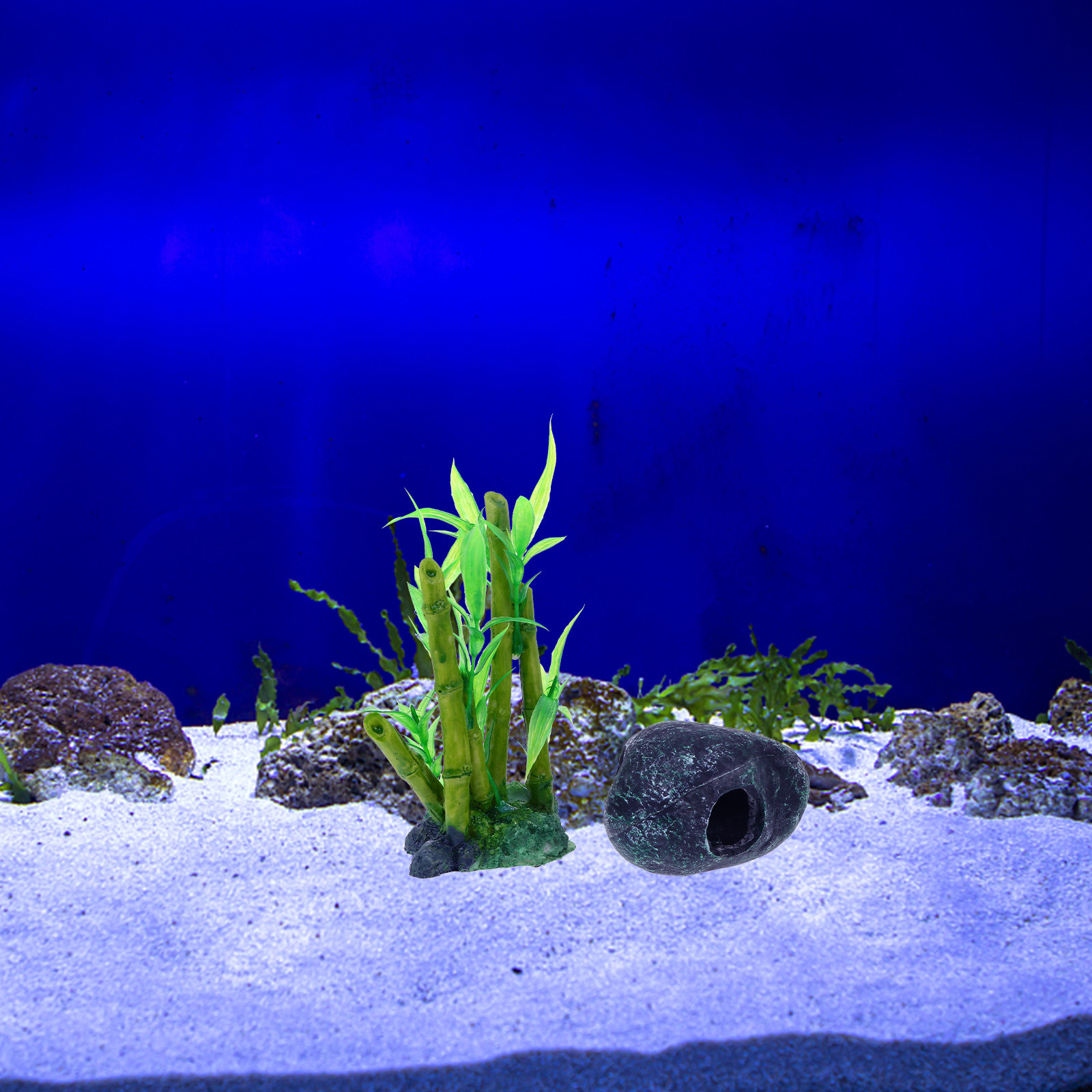1Set Resin Craft Aquarium Orna - Aquarium Fish Hiding Spot ulasan dan harga