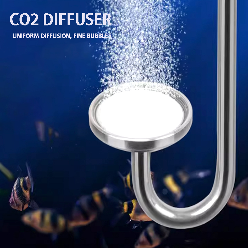Aquarium CO2 Nebulizer Aluminu - Co2 Diffuser Planted ulasan dan harga