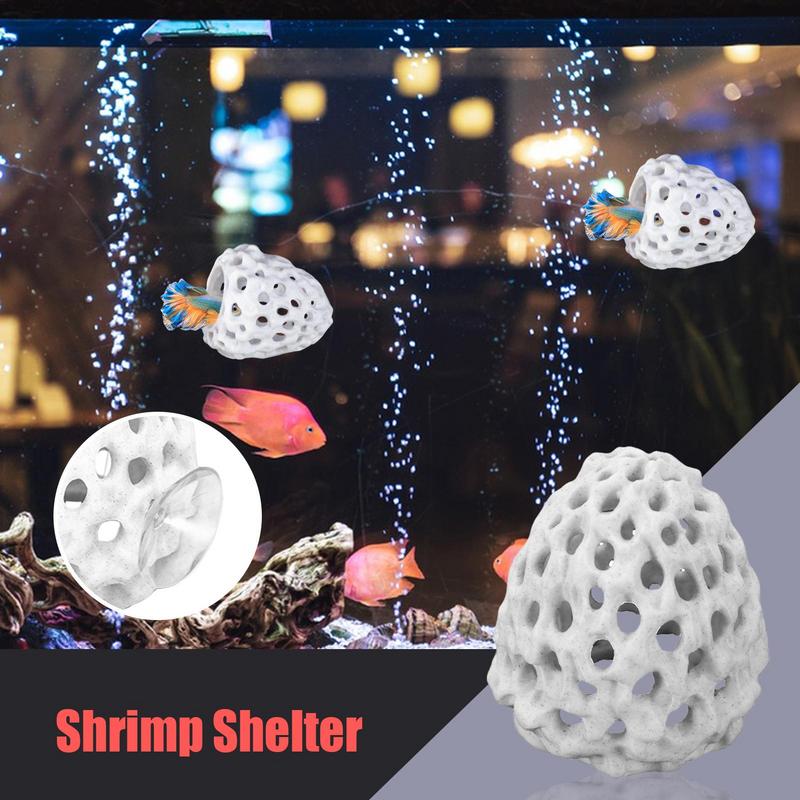 Small Aquarium shrimp house Ca - Aquarium Fish Hiding Spot ulasan dan harga
