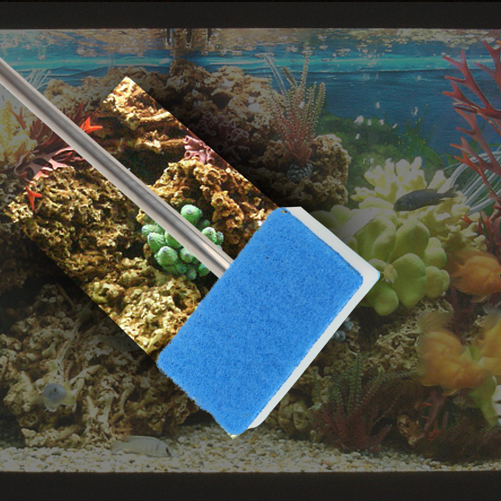 Cleaner Scrubber Double-Sided  - Aquarium Fish Long ulasan dan harga