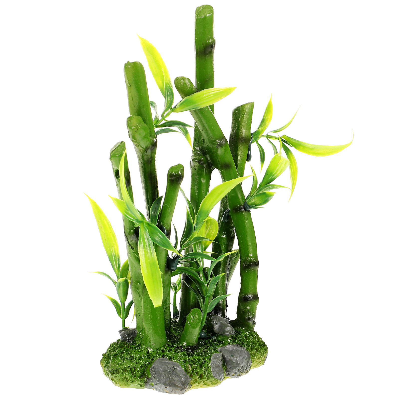 Simulated Bamboo Ornament Life - Aquarium Fish Hiding Spot ulasan dan harga