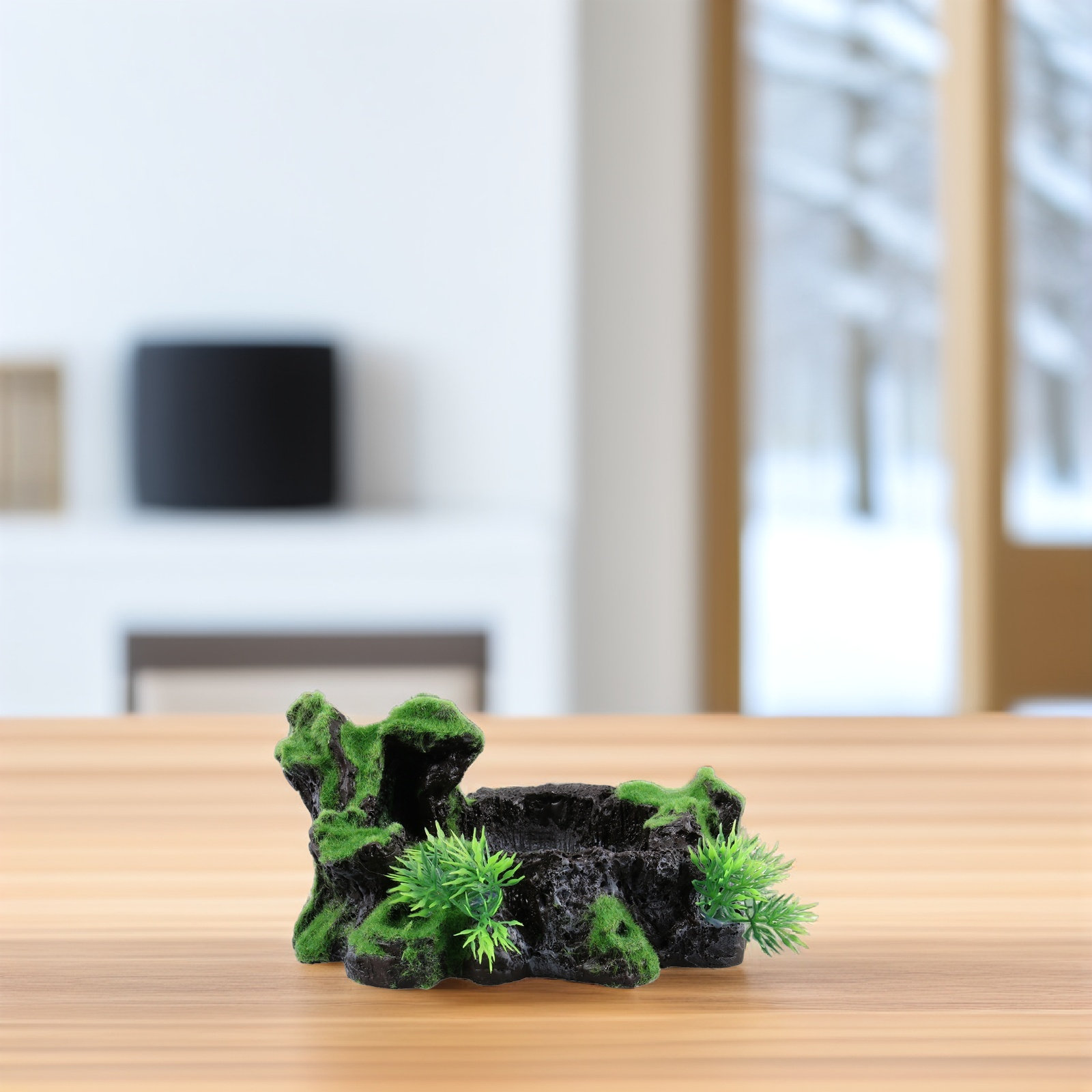 High Simulation Resin Moss Aqu - Aquarium Fish Hiding Spot ulasan dan harga