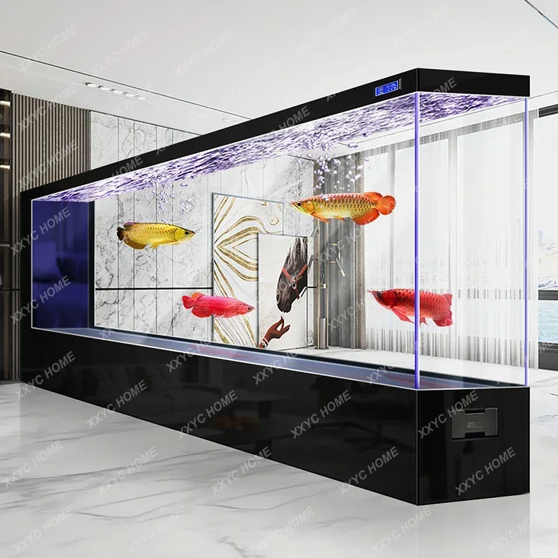 WWSuper large floor-to-ceiling - Aquarium Fish Live ulasan dan harga