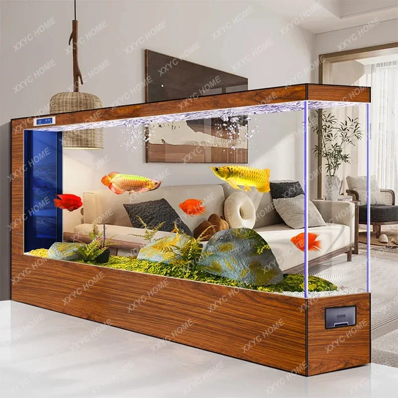 WWSuper large floor-to-ceiling - Aquarium Fish Live ulasan dan harga