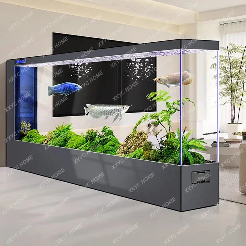 WWSuper large floor-to-ceiling - Aquarium Fish Live ulasan dan harga