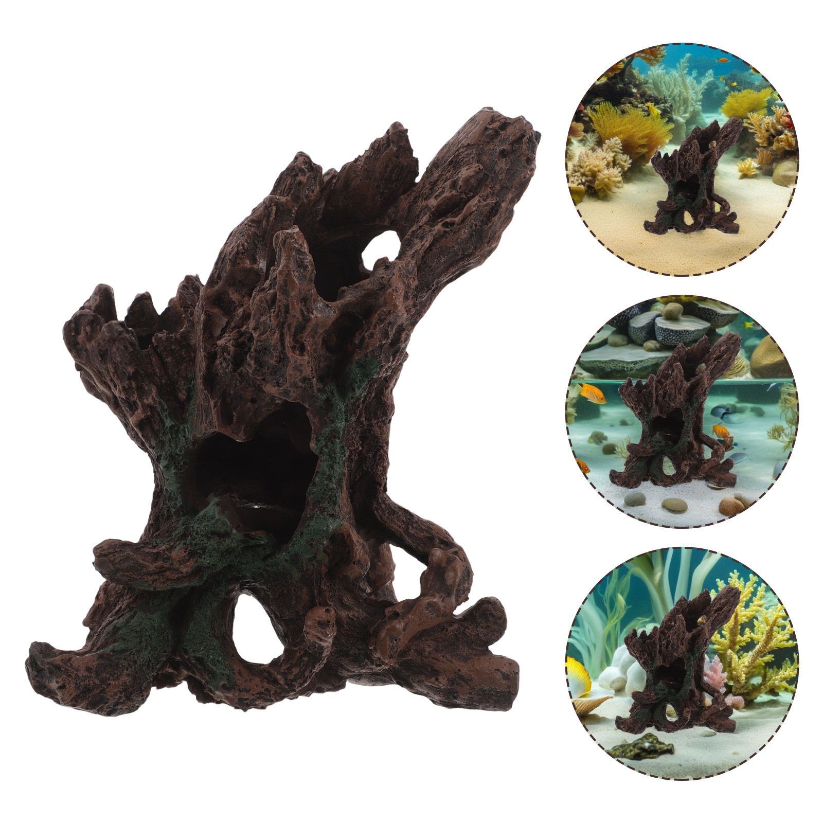 Fish Tank Aquarium Cave Access - Aquarium Fish Hiding Spot ulasan dan harga