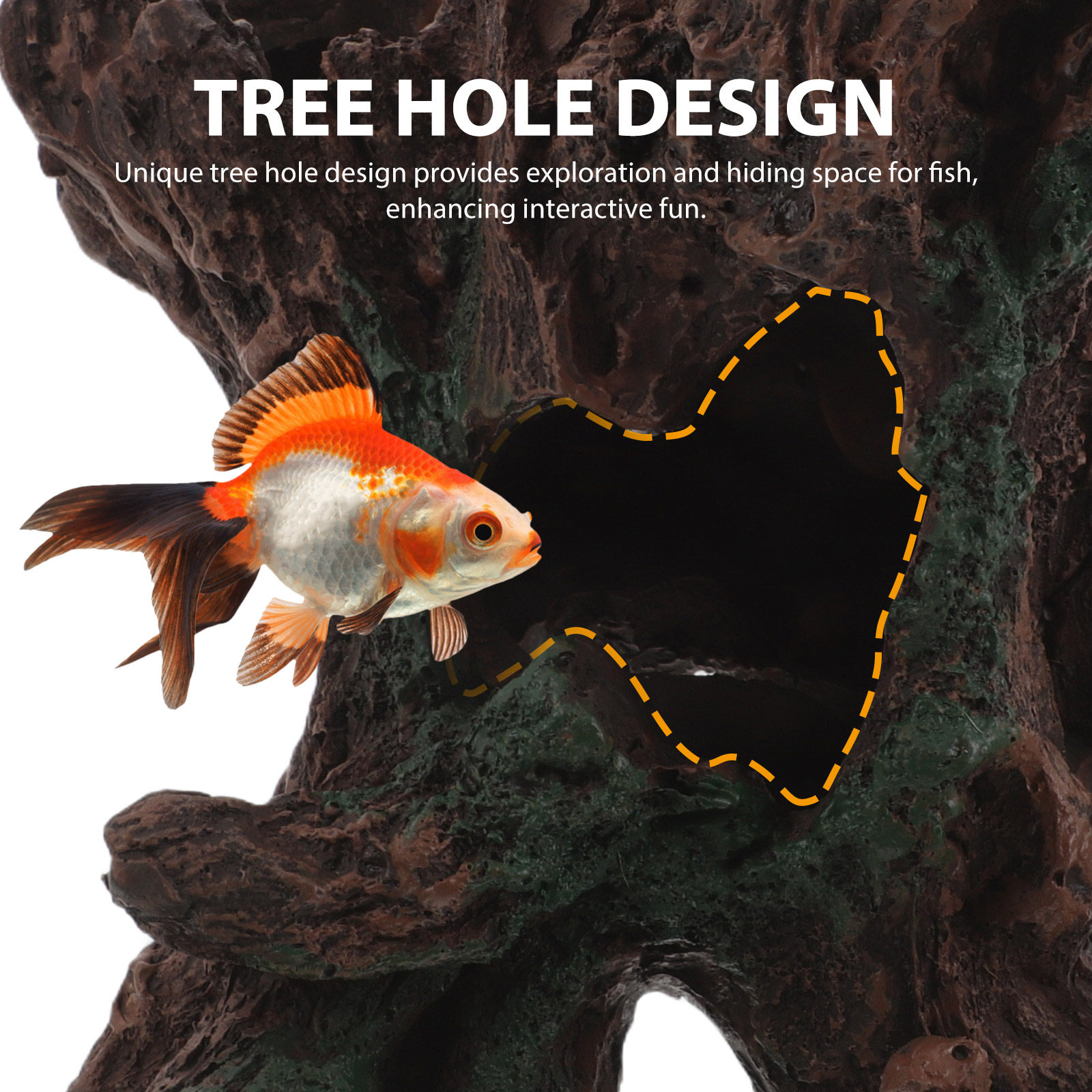 Fish Tank Aquarium Cave Access - Aquarium Fish Hiding Spot ulasan dan harga
