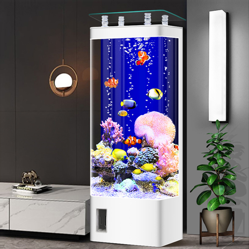Glass Fish Tank Living Room Sm - Aquarium Fish Live ulasan dan harga