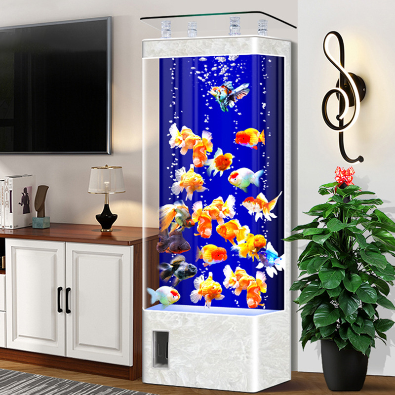 Glass Fish Tank Living Room Sm - Aquarium Fish Live ulasan dan harga