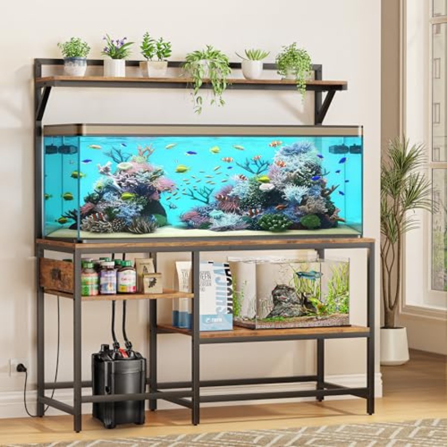 Fish Tank Stand, Aquarium Stan - Aquarium Fish Long ulasan dan harga