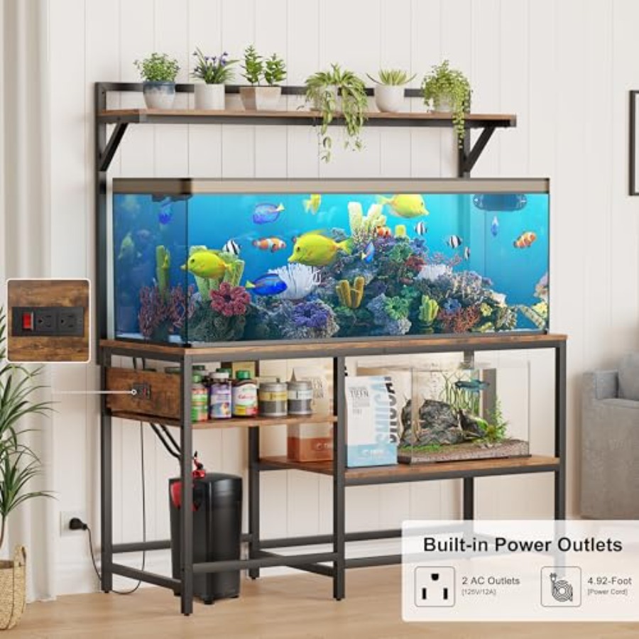 Fish Tank Stand, Aquarium Stan - Aquarium Fish Long ulasan dan harga