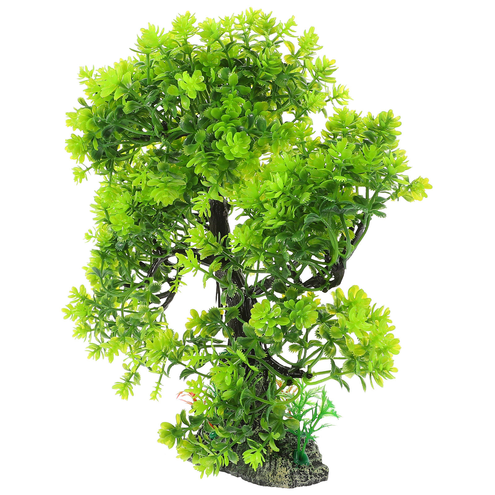 Green Artificial Aquarium Tree - Aquarium Fish Hiding Spot ulasan dan harga