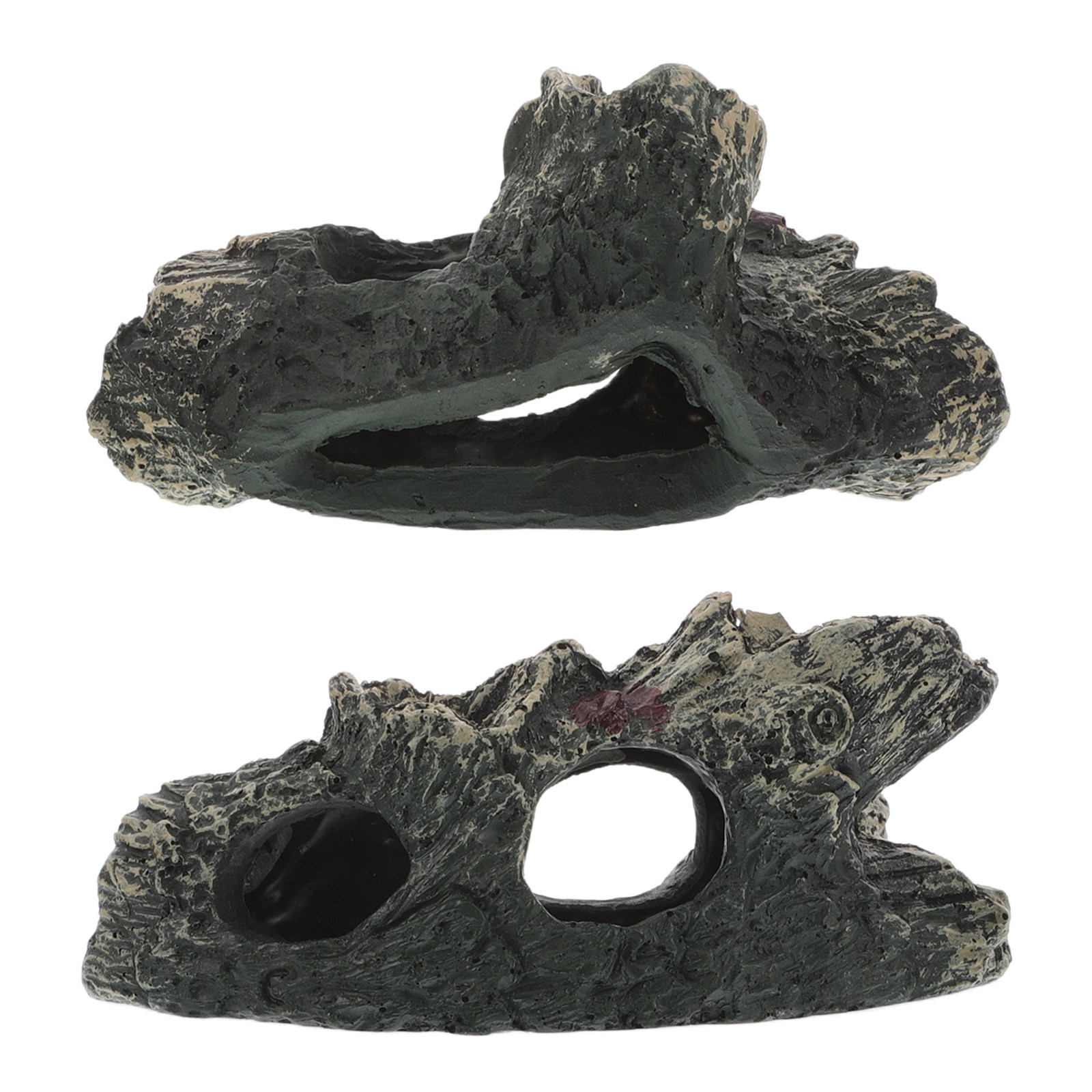 2Pcs Aquarium Resin Driftwood  - Aquarium Fish Hiding Spot ulasan dan harga