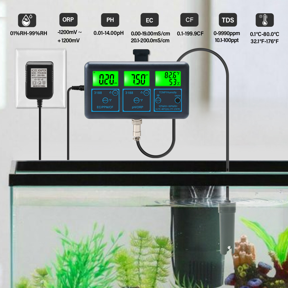 Yieryi WiFi Tuya Smart Monitor - Aquarium Fish In Online ulasan dan harga