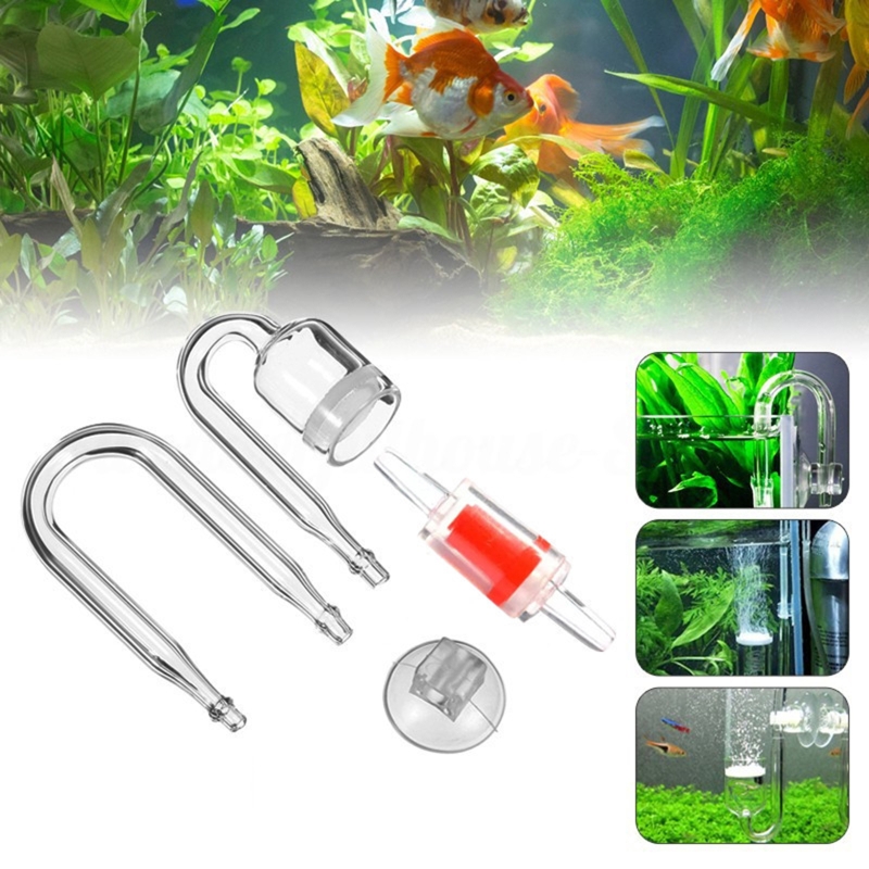 4pcs Set DIY CO2 Diffuser For  - Aquarium Fish Live ulasan dan harga